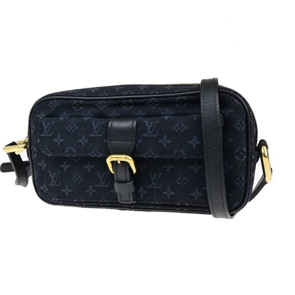 LOUIS VUITTON Juliet MM Shoulder Bag Monogram Mini Canvas Leather - Picture 1 of 14
